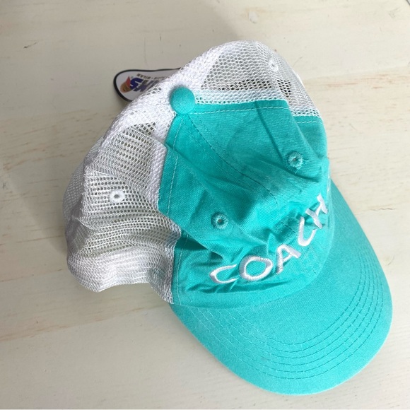 Adams COACH Aqua Mesh SnapBack Hat NWT - Picture 3 of 11